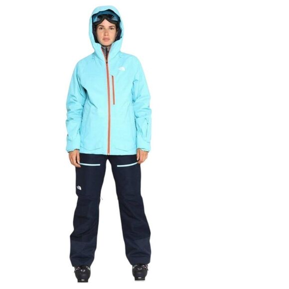 THE NORTH FACE POWDER GUIDE GORE-TEX INSULATED PANT WOMEN'S (XS) Blue - $250 - Picture 4 of 10